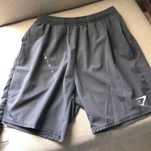 Gymshark Mens Green Unlined Workout Shorts